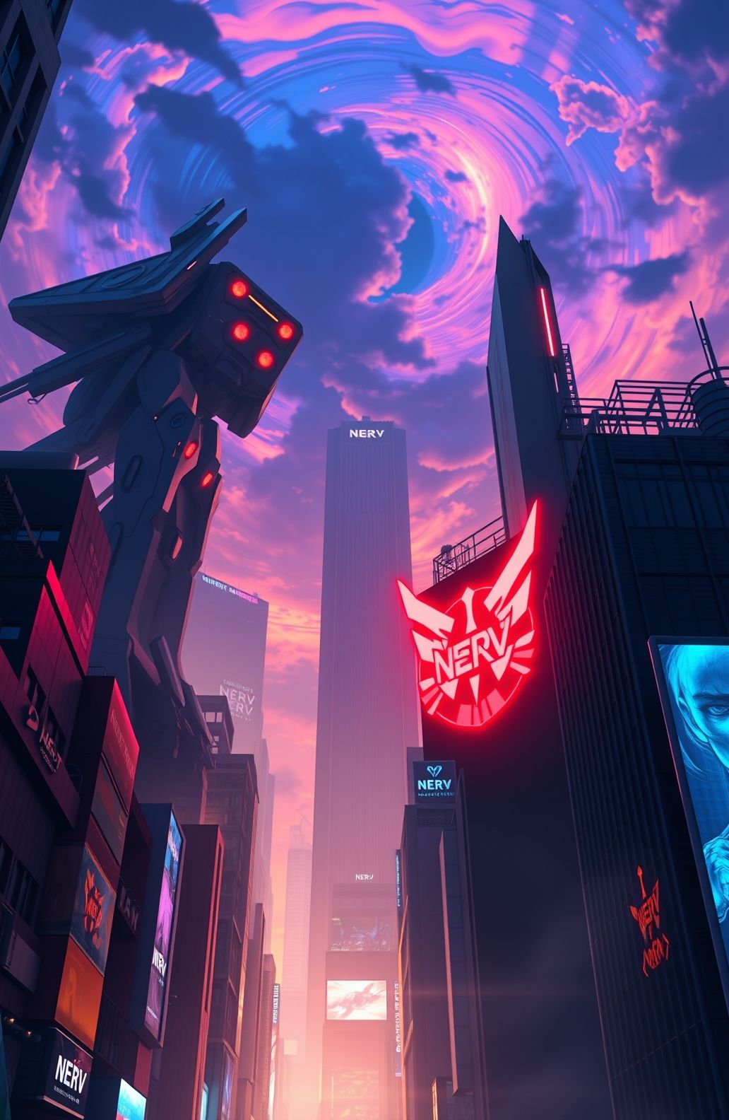 Evangelion Nerv Wallpaper