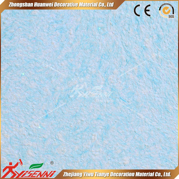 Wall Covering Natural Fiber Powder Form Silk Plaster Liquid Wallpaper
