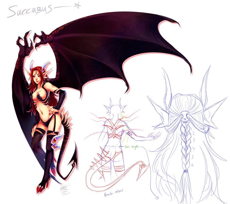 Succubus Full And Ref By Cherubchan