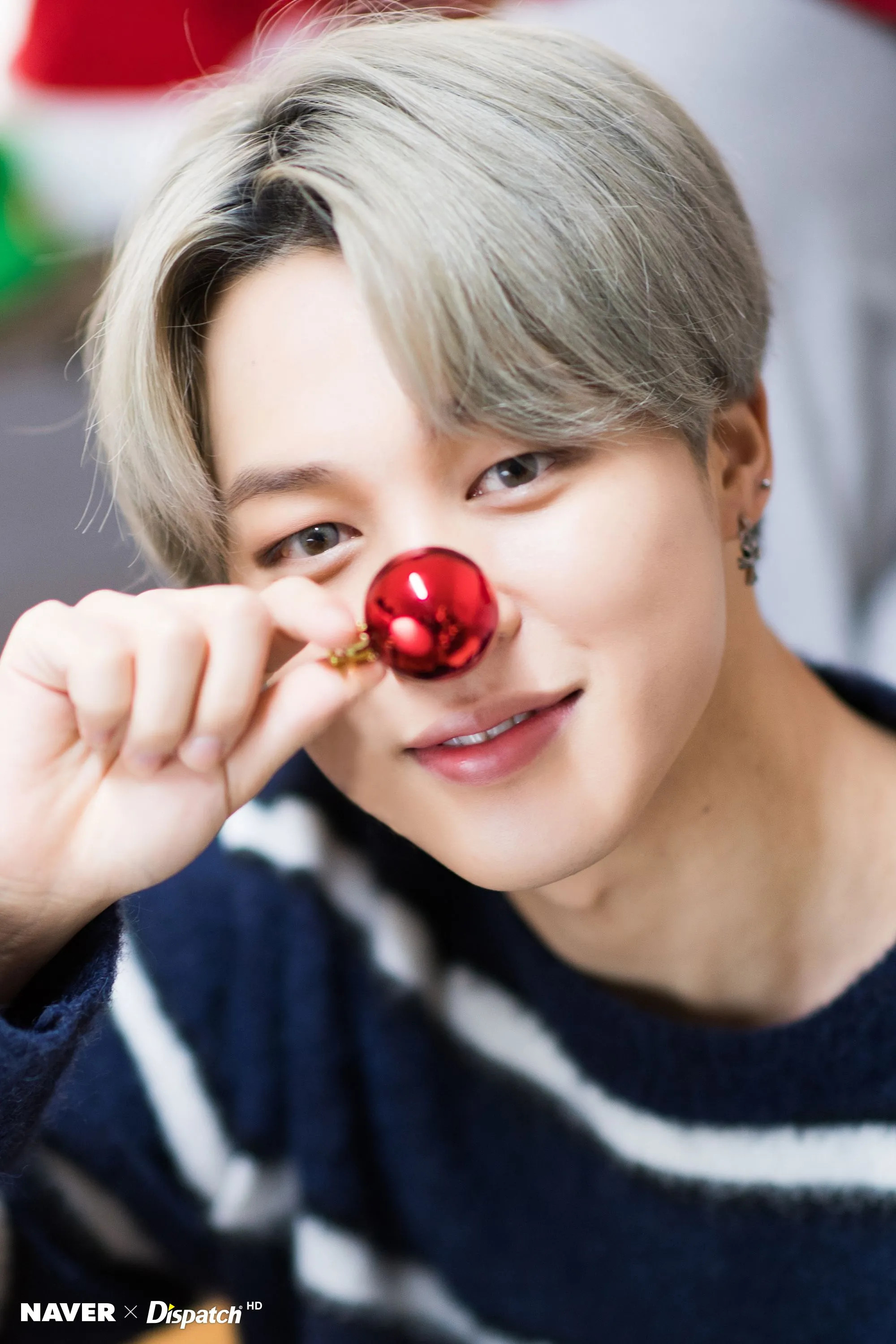 December Bts Jimin Christmas Photoshoot By Naver X