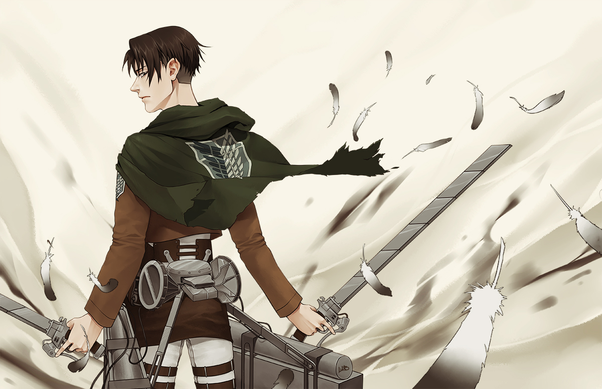 Aot Levi Wing By Lilbang