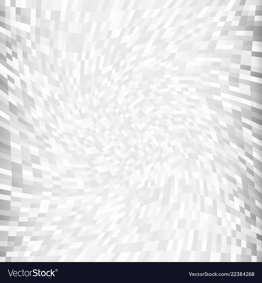 Twist Gray Pixel Tunnel Frame Background Vector Image