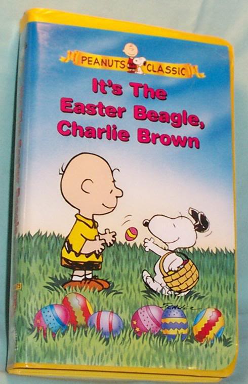 Peanuts It S A Easter Beagle Charlie Brown Vhs