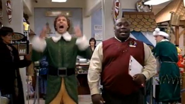Elf Will Ferrell Santa An Sized Christmas