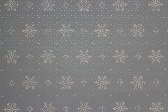 Vintage Wallpaper S Snowflake Design On By Rosieswallpaper