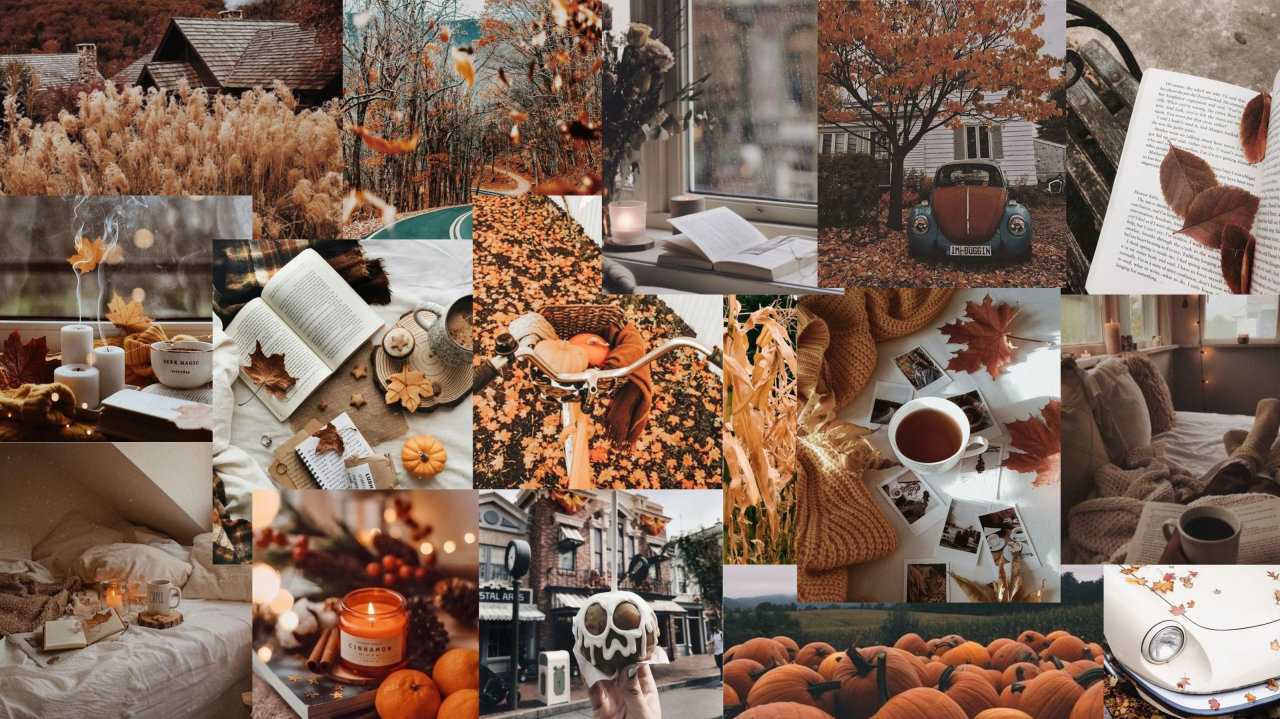 Aesthetic Creator Cozy Autumn Wallpaper for iphone and laptop