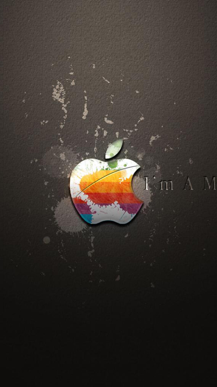 iPhone Official Wallpaper Logo HD