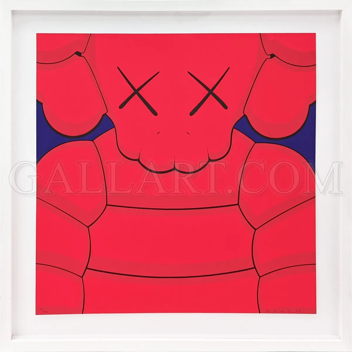 🔥 Free download KAWS WHAT PARTY ORANGE SIGNED SCREEN PRINT 27X27 ...