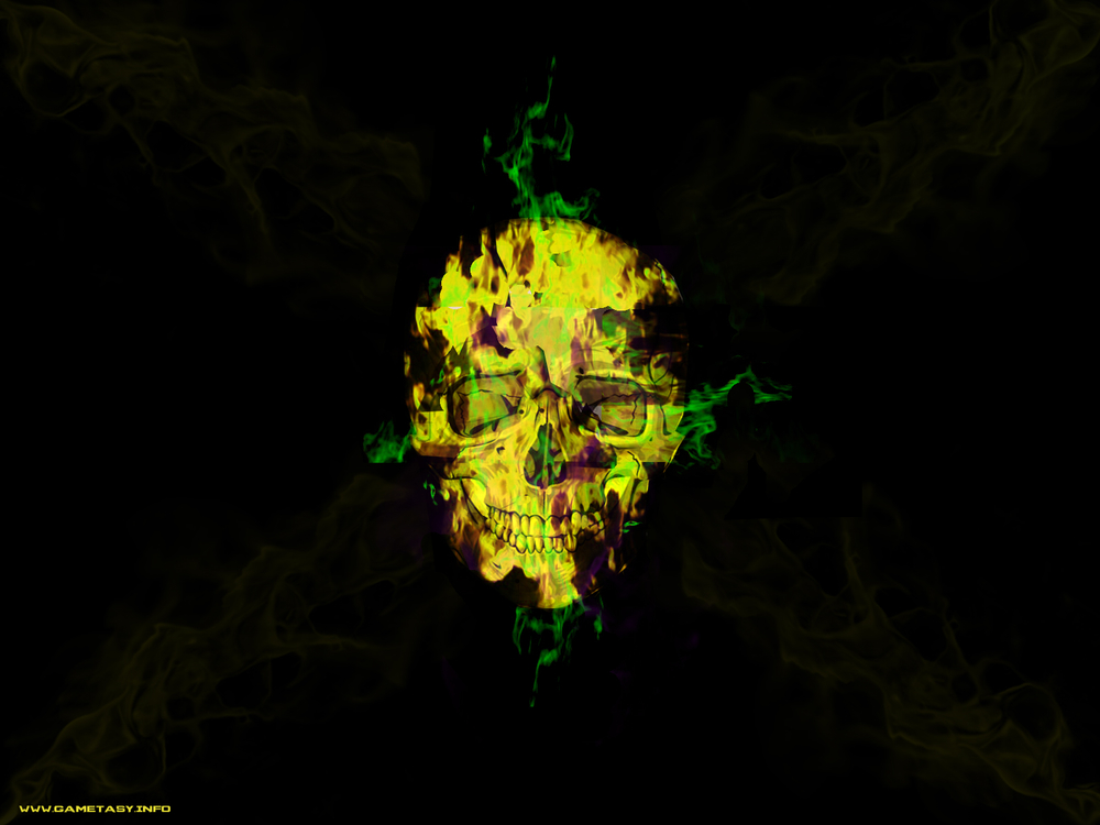 Wallpaper Skull Head By Gametasy Customize Org