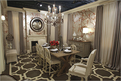 Elegant Wallpaper For Dining Room