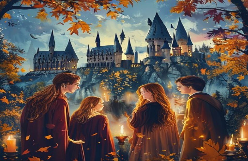 Harry Ron And Hermione Wallpaper