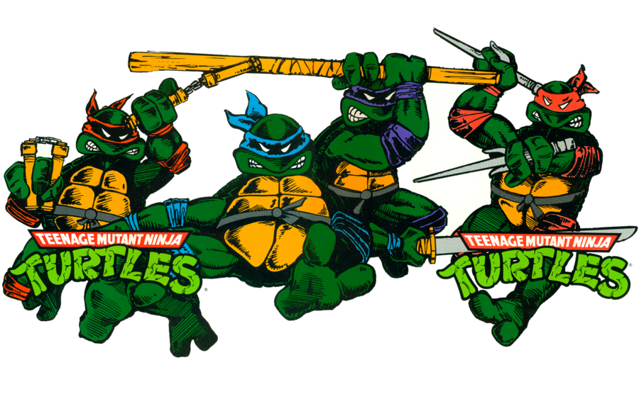 Classic Teenage Mutant Ninja Turtles Wallpaper Tmnt Bookcover Spread