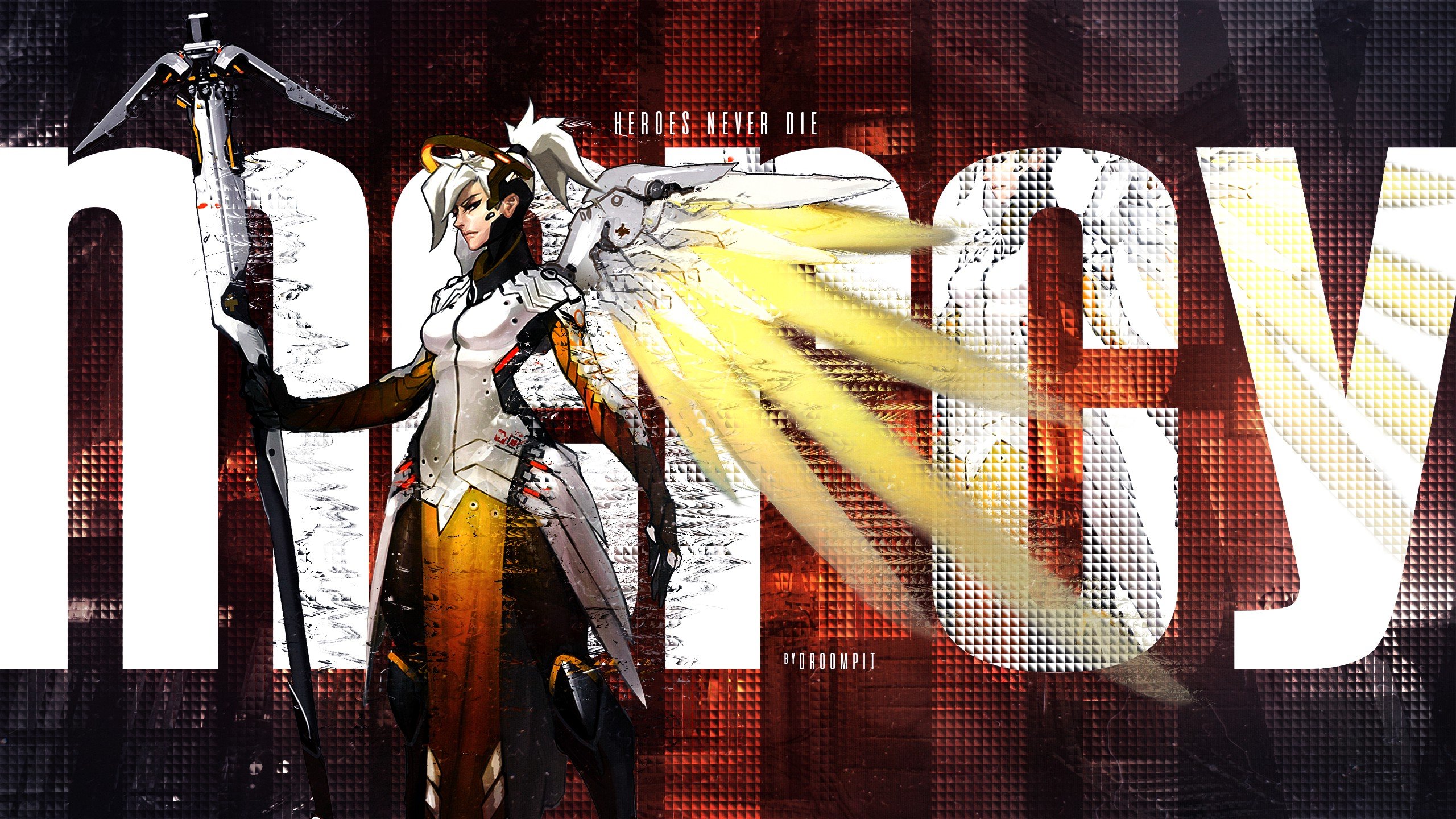 Mercy Overwatch HD Wallpaper