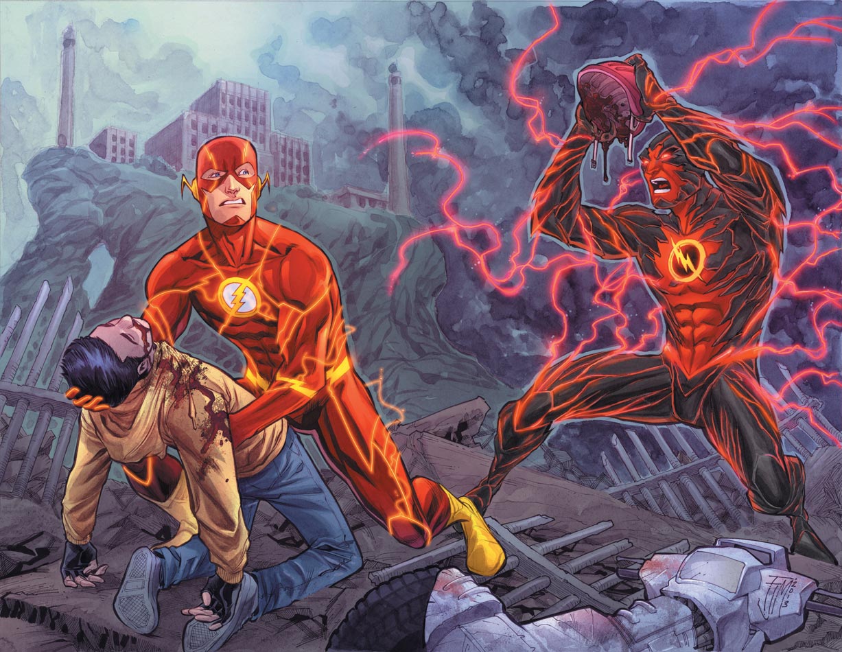 The Flash Reinvents Reverse In Newly Released Cover