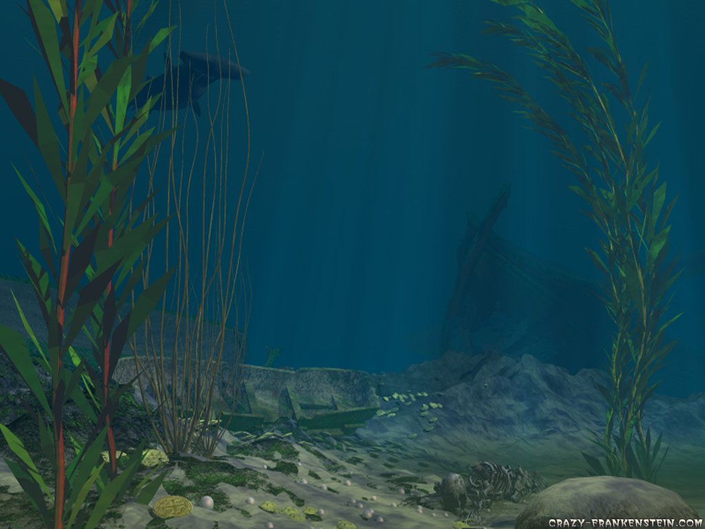 Wallpaper Under The Sea 3d Landscape