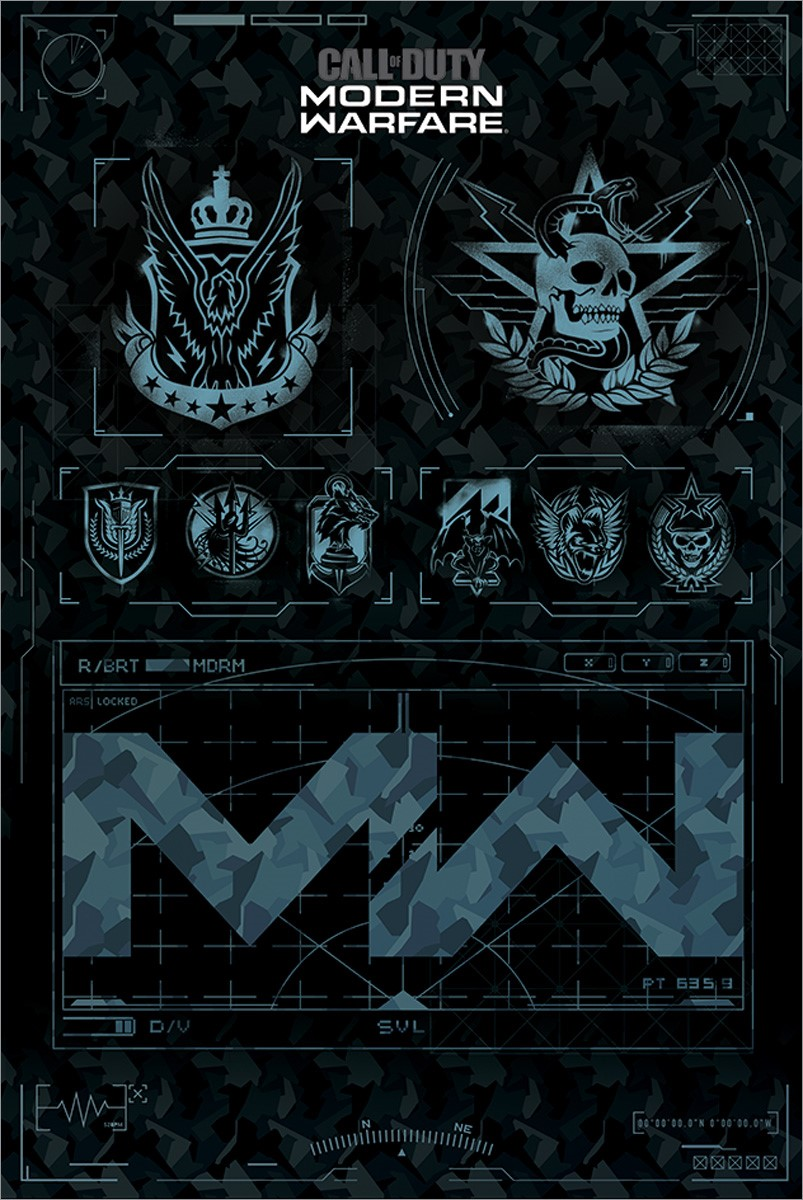 Call Of Duty Modern Warfare Fractions Maxi Poster