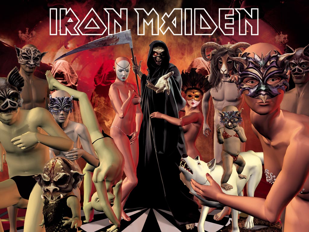 Iron Maiden Dance Of Death Papel De Parede Wallpaper