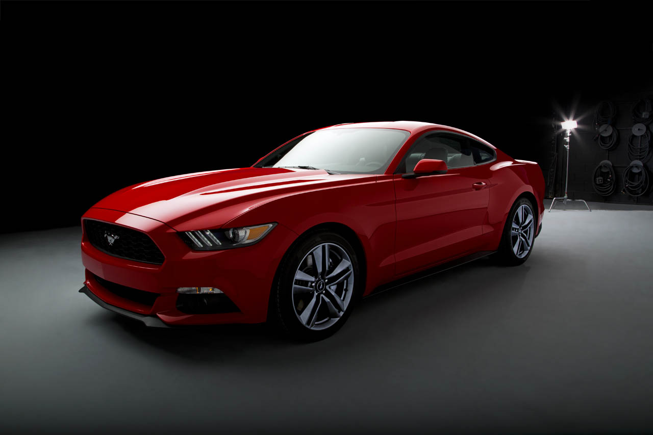 Wallpaper Ford Mustang Red HD Desktop High Definitions