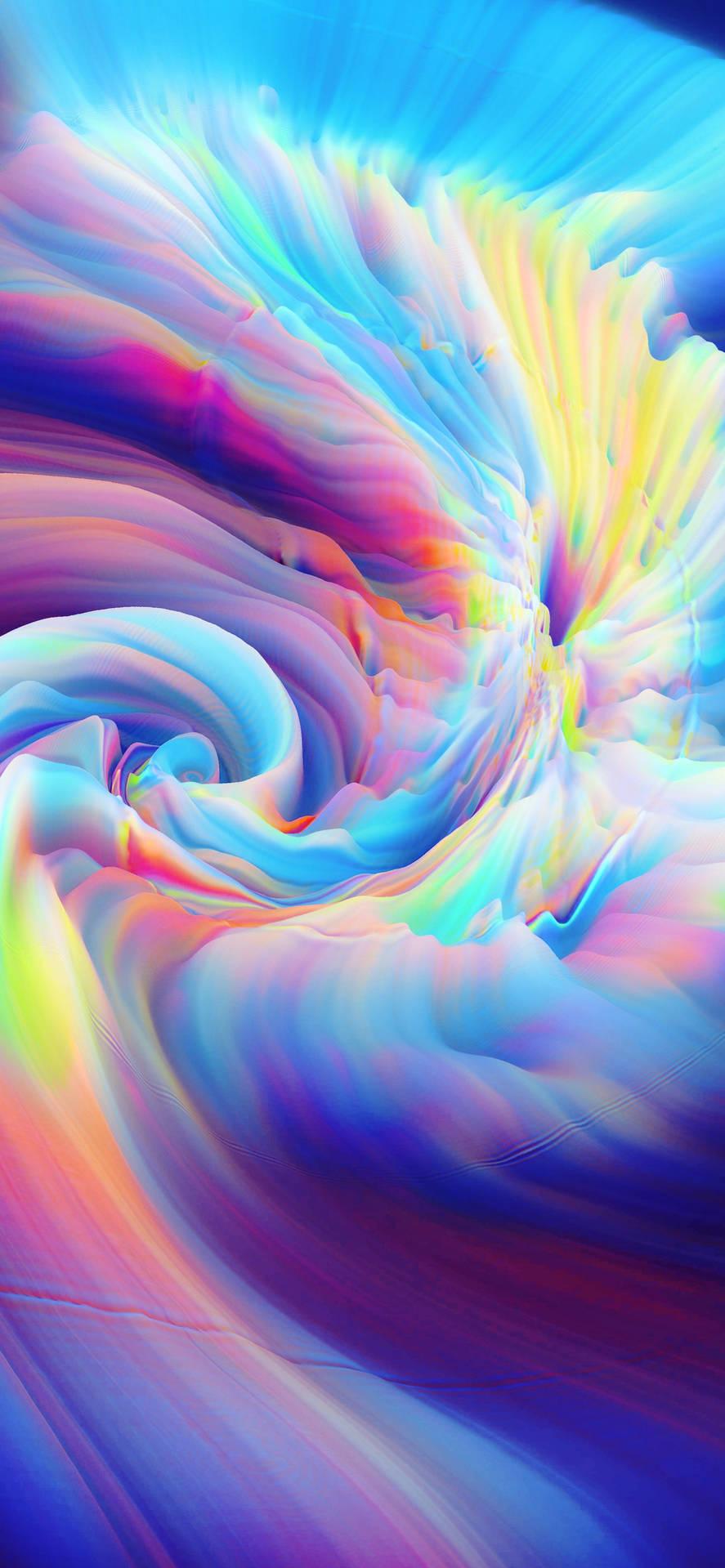 Ios Retro Wave Colors Wallpaper