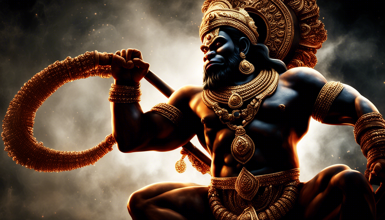 Dark Hanuman Wallpaper