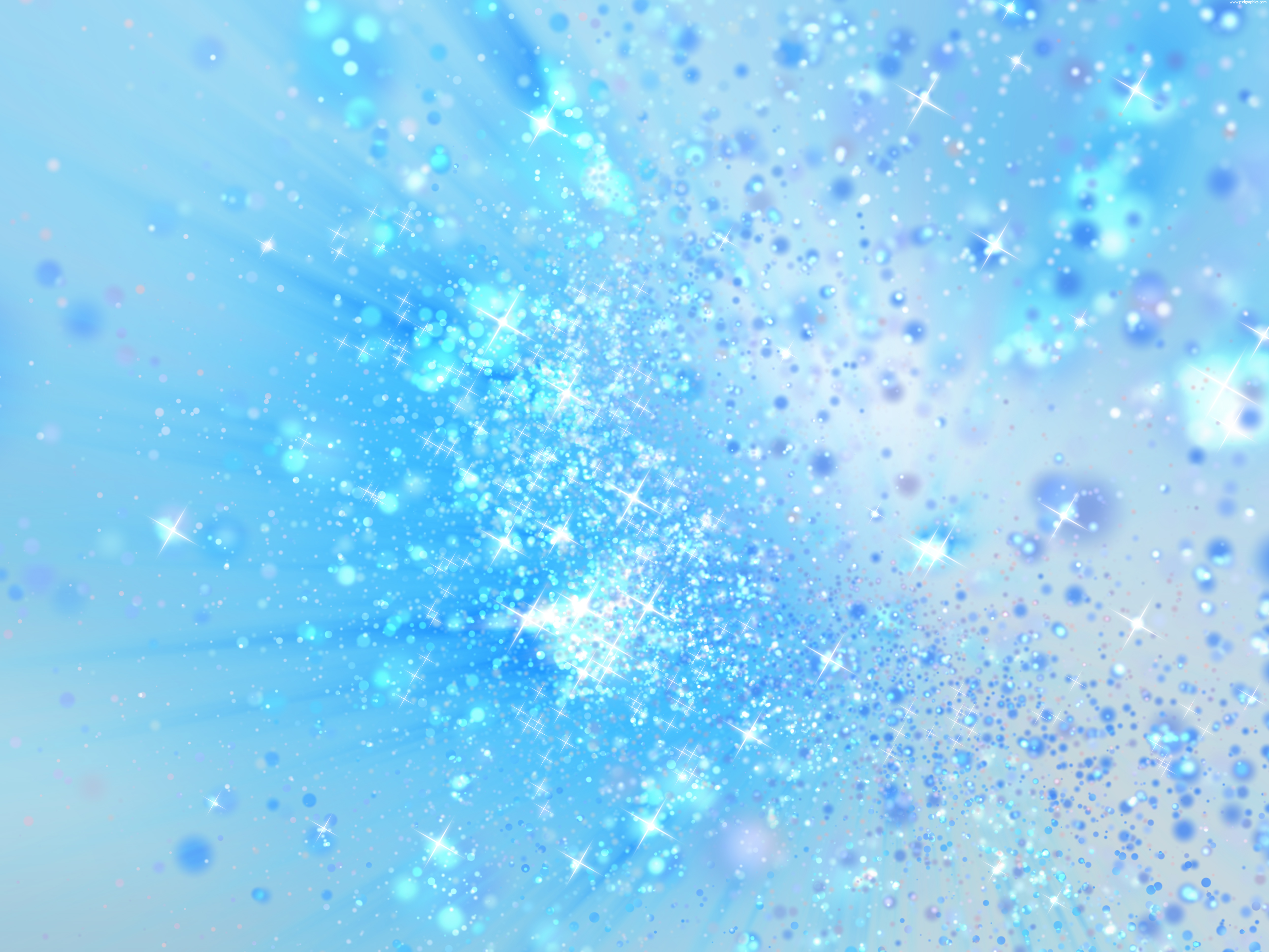 Blue magic dust background PSDGraphics