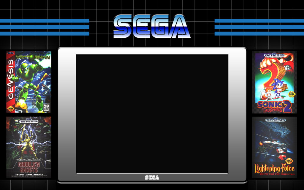 Sega Genesis V By Cadmiumred