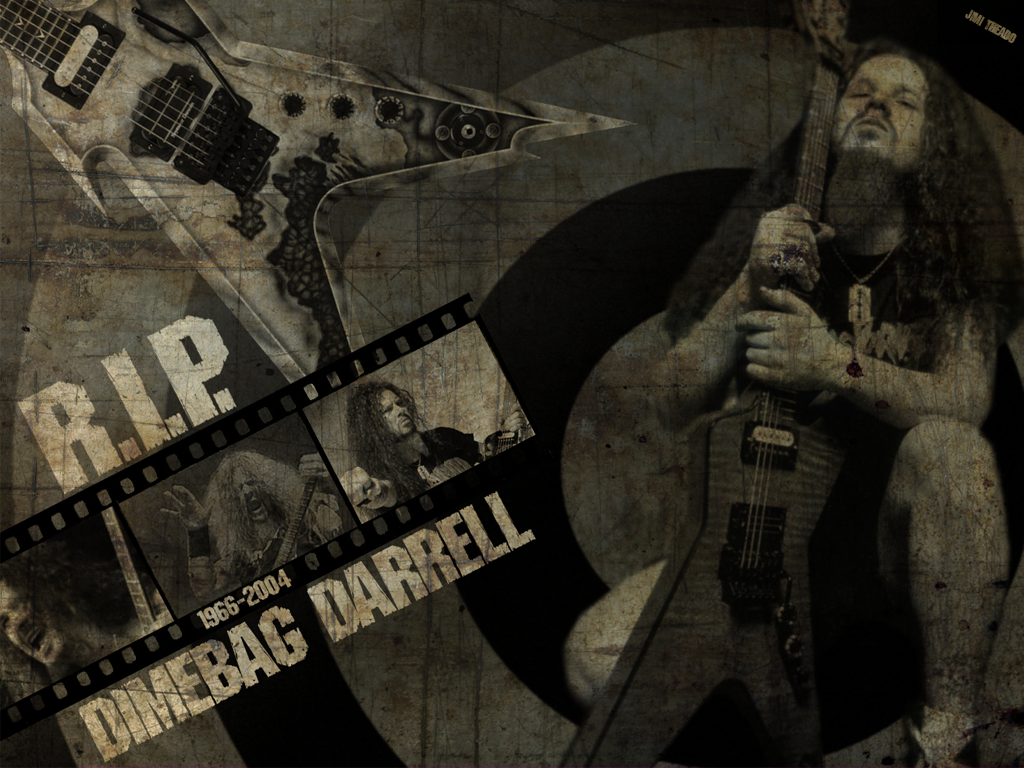 Dimebag Darrell Rip By Jimi Thead0 HD Wallpaper General