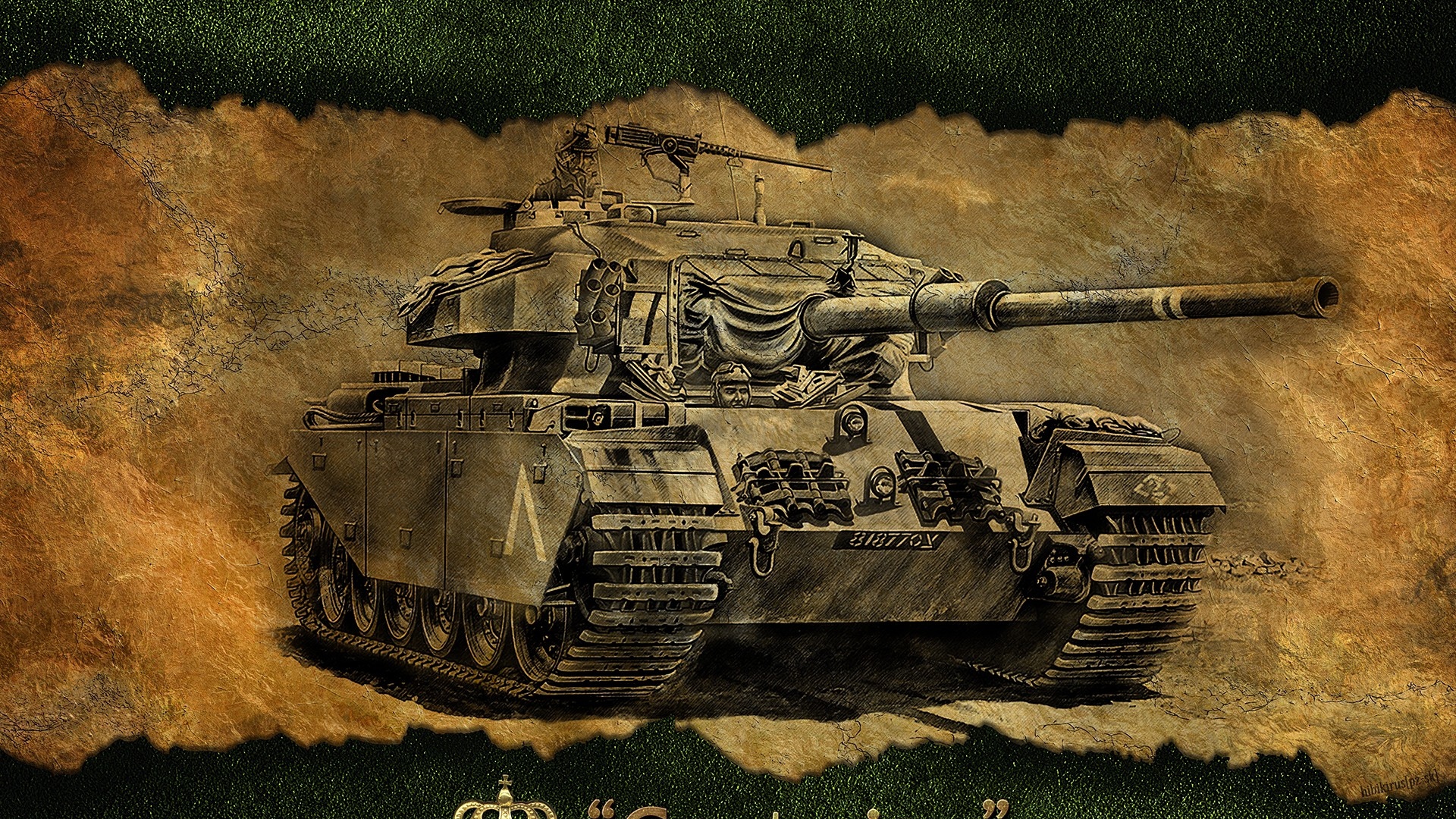 Full HD Wallpaper Centurion Tank World Of Tanks Desktop