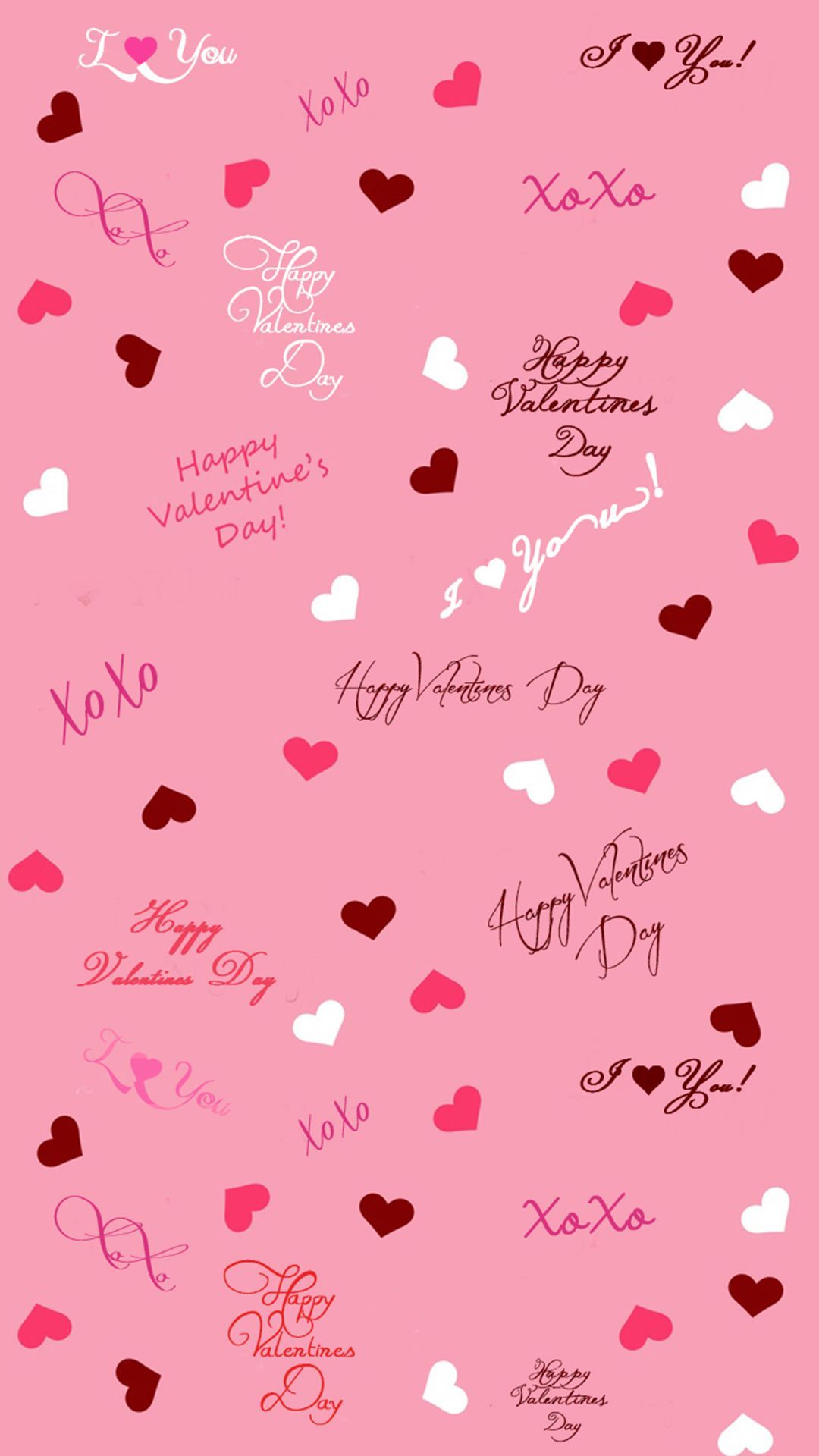 Cute Valentine iPhone Wallpaper Top