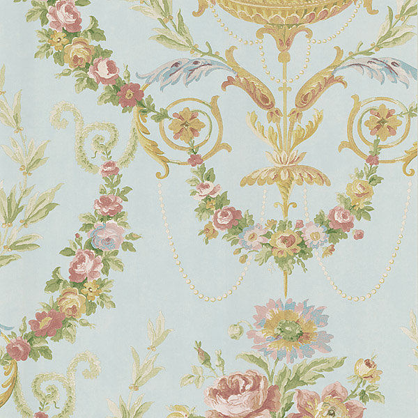 Soft Soothing Victorian Floral Wallpaper Kd70002 Double Roll Bolts
