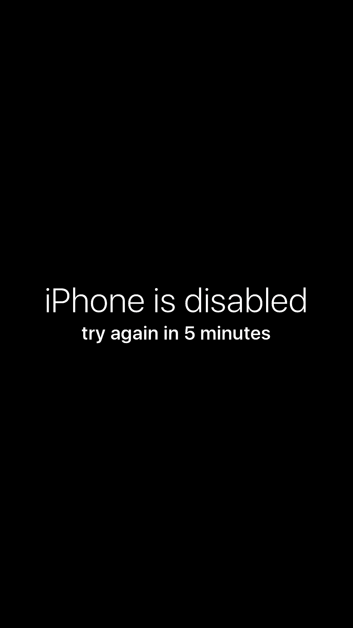 April Fools The iPhone Is Disabled Wallpaper Prank
