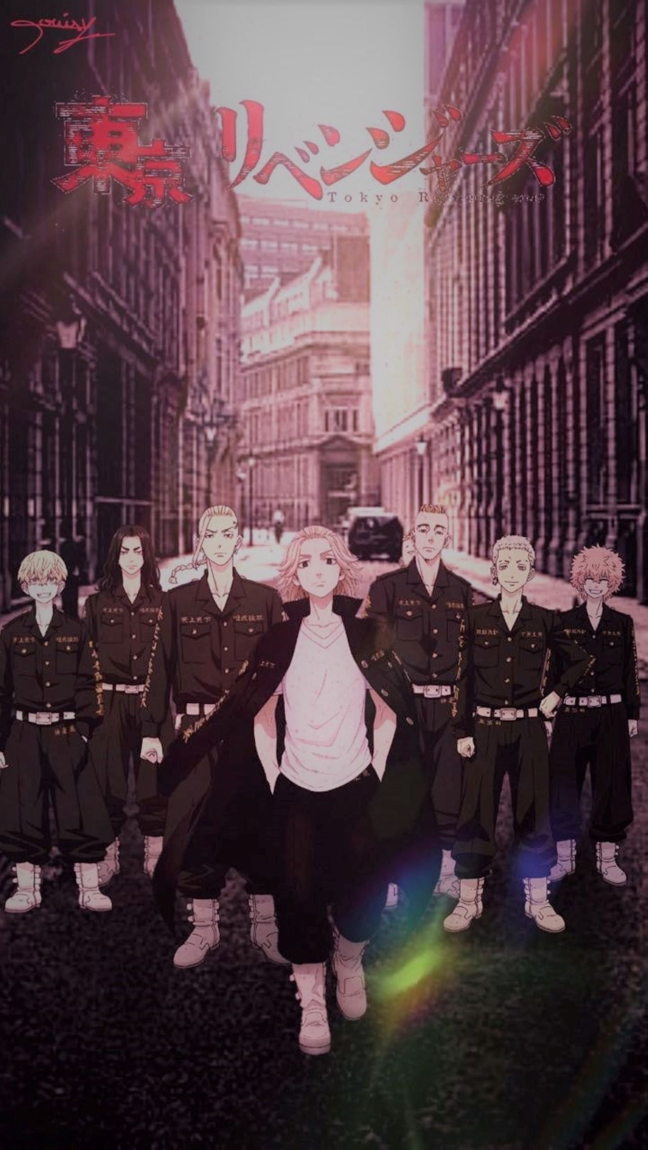 Mikey Tokyo Revengers Anime Holding Flag Wallpaper