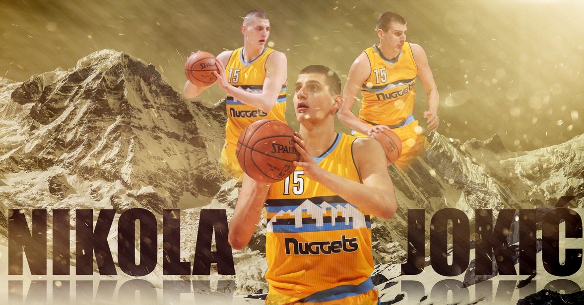 Nikola Jokic And Denver Nuggets Wallpaper Basketball Stuff