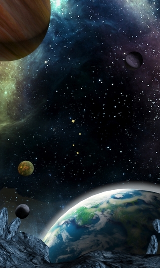 3d Galaxy Live Wallpaper Android