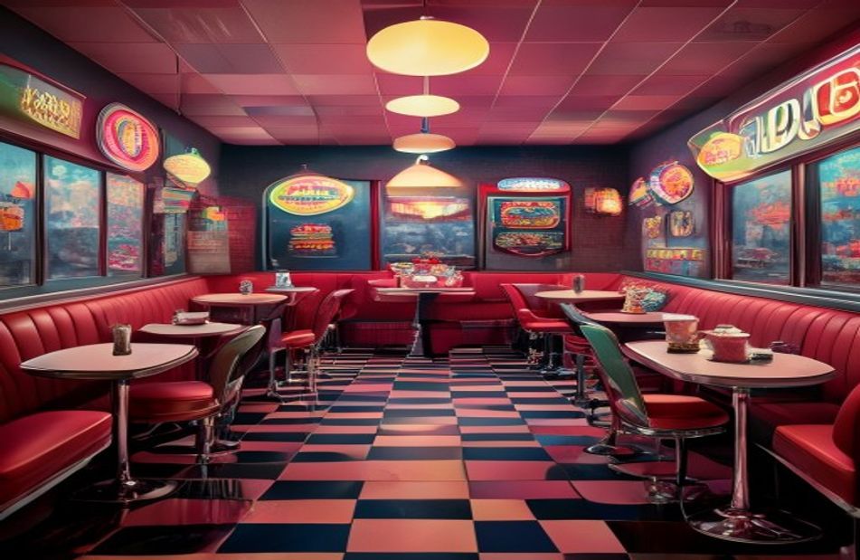 50s Diner Wallpaper