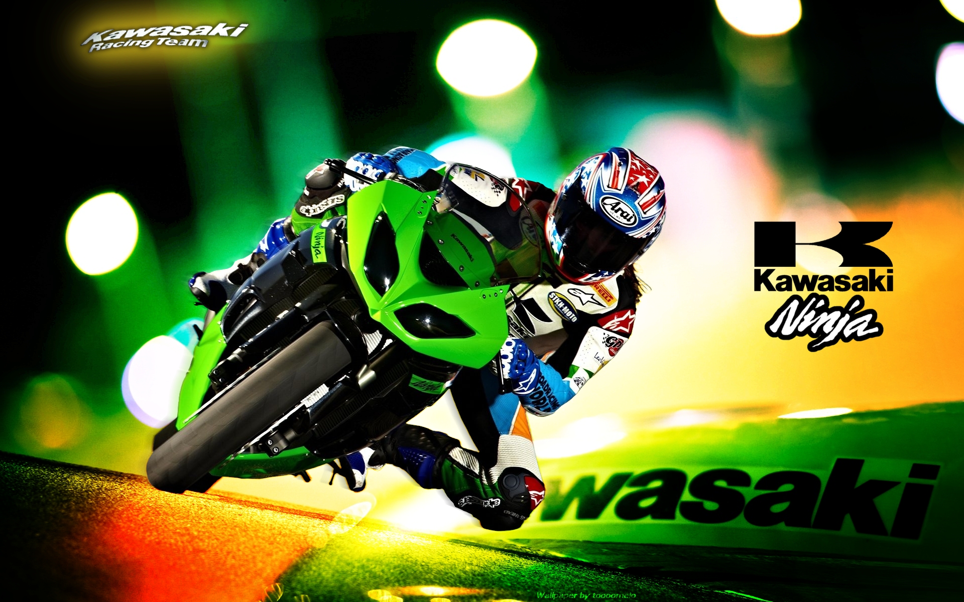 Pegatina Kawasaki en vinilo alta calidad - racingdesign.e