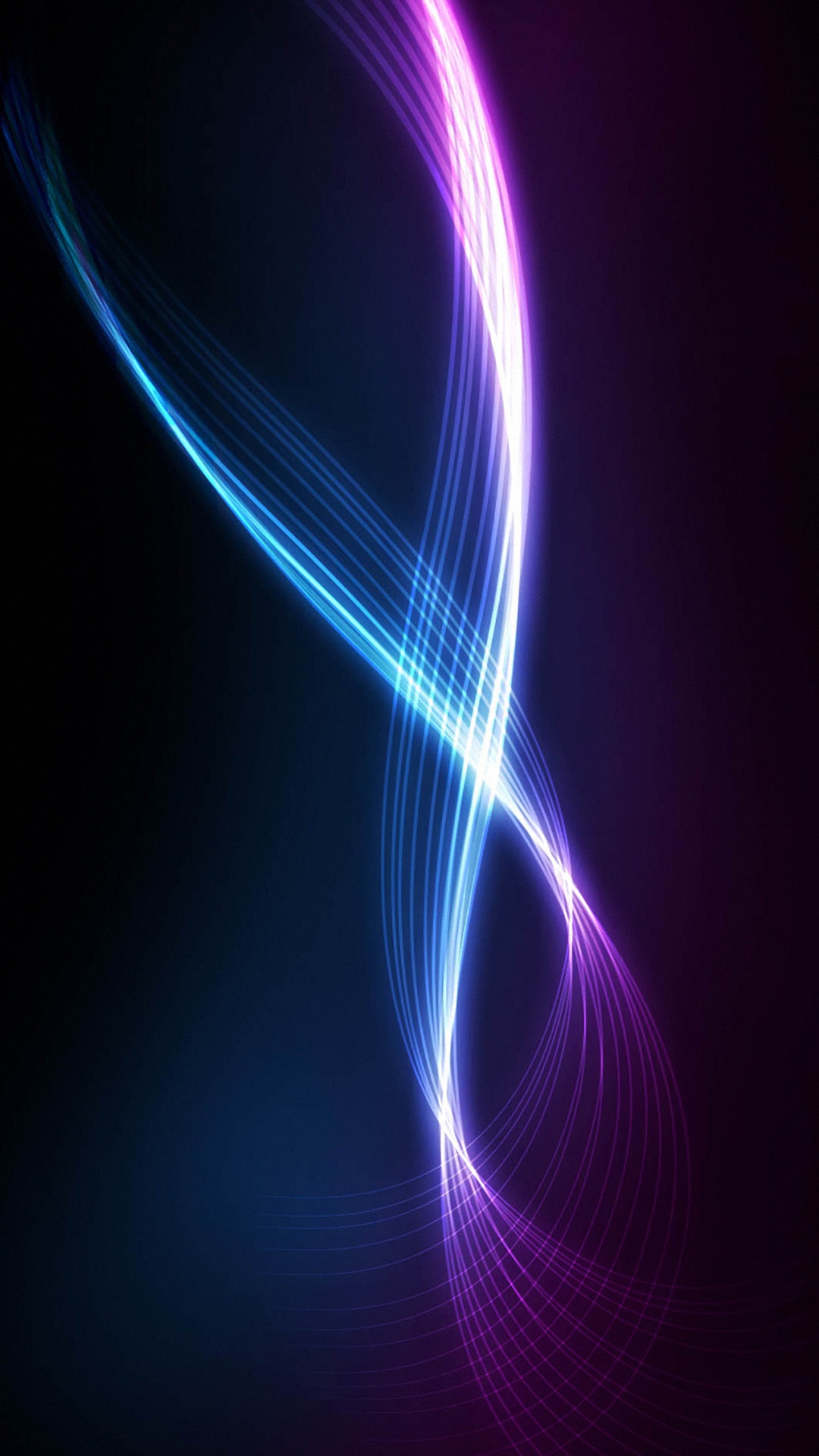Blue Violet Stream Beam Wallpaper For Samsung Galaxy S4 S5