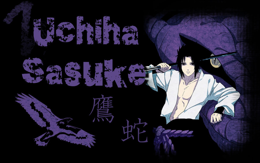 Uchiha Sasuke Taka Hebi Wall By Riakon
