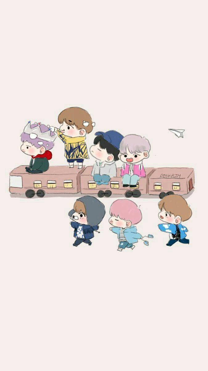 Bts Anime Wallpaper