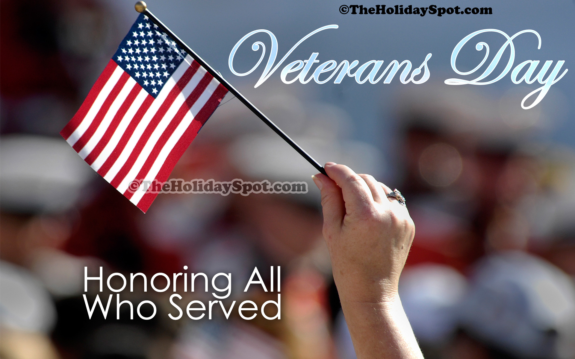 Veterans Day Wallpaper Featuring Respect For All Those People Who
