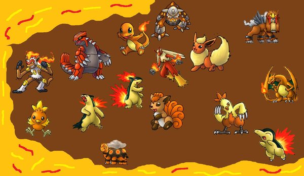 Fire Pokemon Wallpaper By Hypercookie7