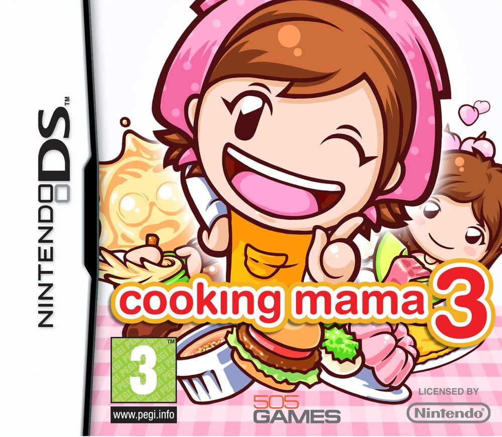Cooking Mama 3 Portada Jpg PC Android iPhone and iPad Wallpapers 1000x871