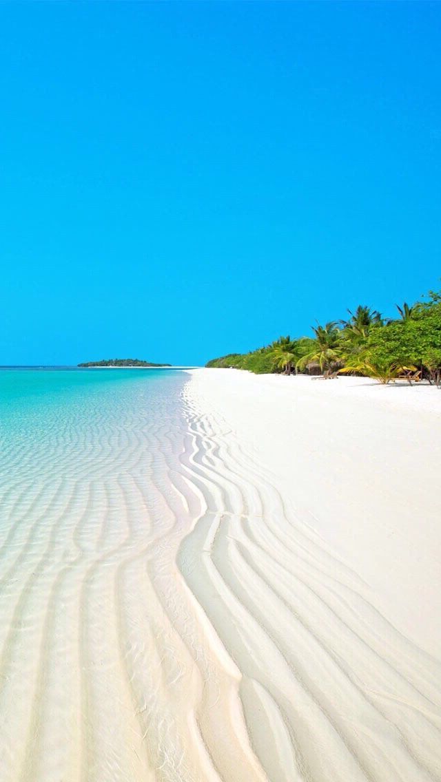 Beach White Sand Wallpaper For Android