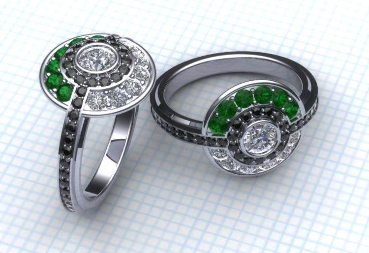 Trends Of Geeky Wedding Rings For Girls Stylein