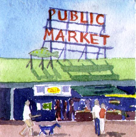 Pike Place Market Wallpaper