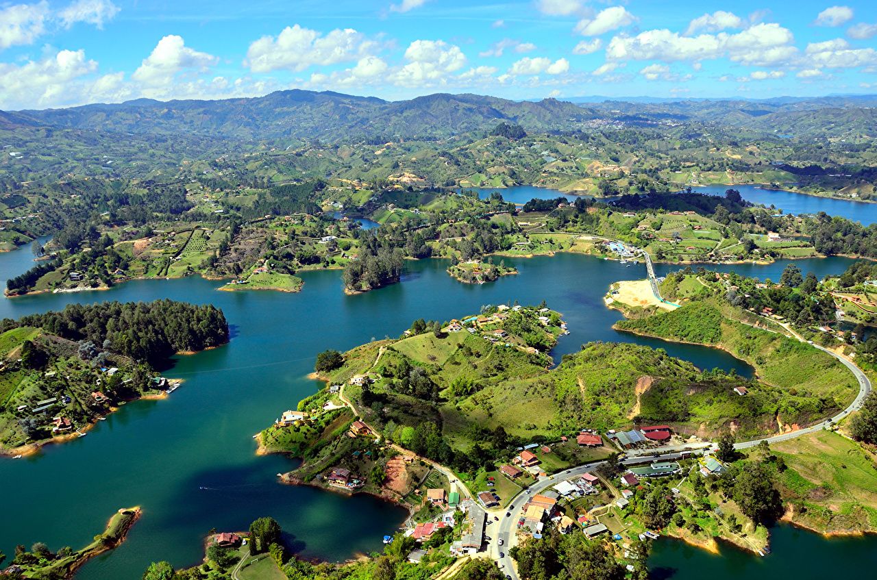 Colombia Landscape Wallpaper Top