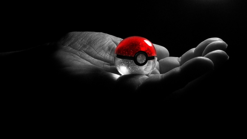 Pokemon Poke Balls Hands Spheres Wallpaper