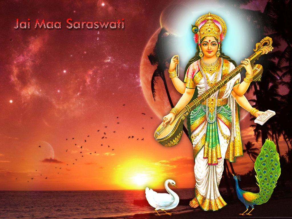 Hindu Goddess Saraswati Wallpapers, Images, Photos Free Download