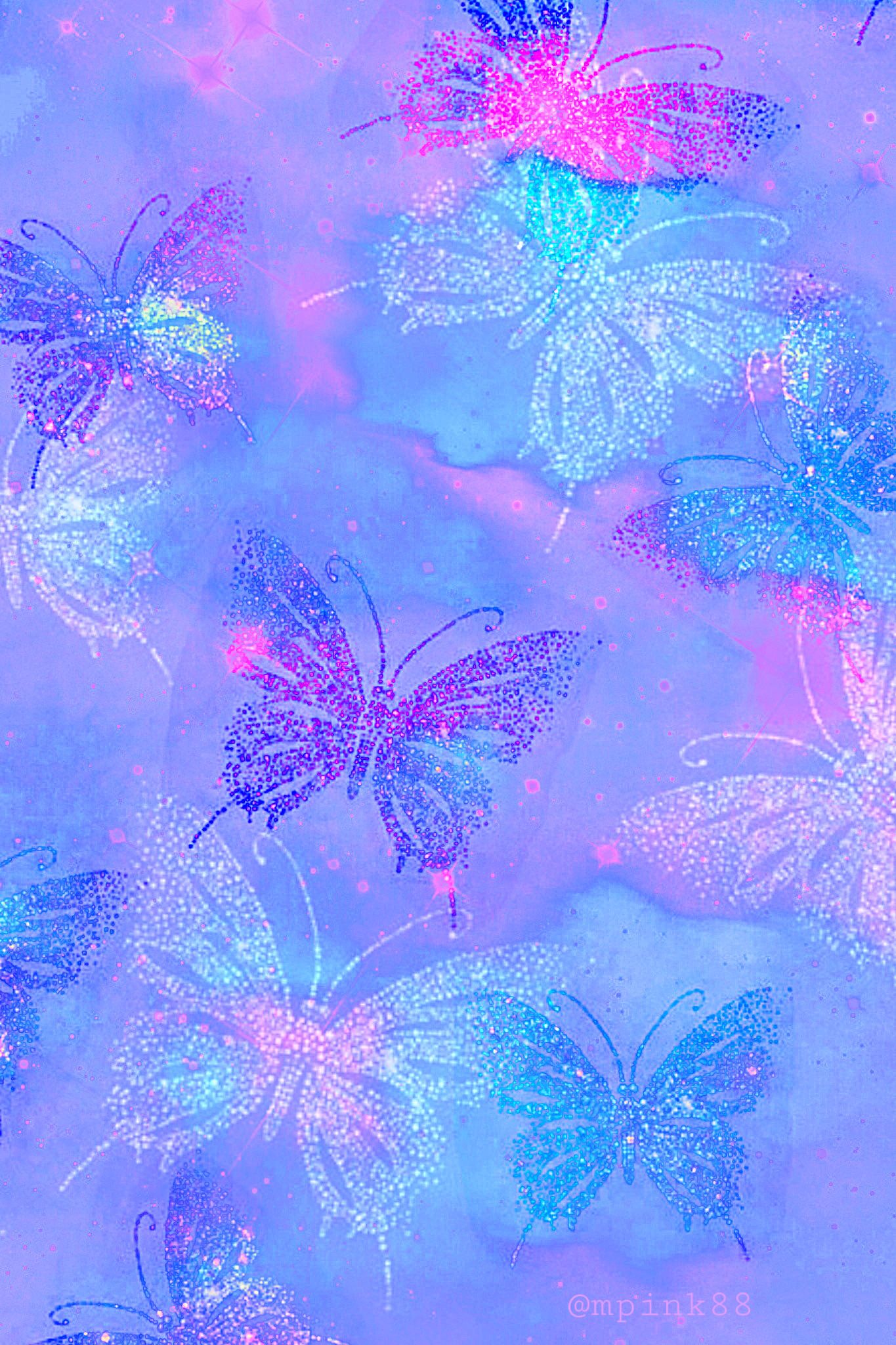 Toedit Glitter Sparkle Wallpaper