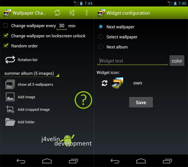 Free download Change Android Background Automatically with Wallpaper